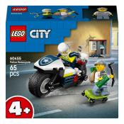 LEGO® City Verfolgungsjagd mit dem Polizeimotorrad 65 Teile 60455
