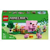 LEGO® MINECRAFT Das Babyschwein-Haus 238 Teile 21268