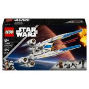 LEGO Set mit einem U-Wing Starfighter aus Star Wars. Enthält Figuren von Cassian Andor und anderen.