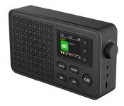 DENVER DAB+ & FM Radio DAB-57 schwarz