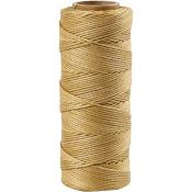 Bambuskordel 1 mm x 65 m gold