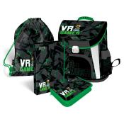 Schultaschen-Set Boss Team VR Gamer 4-teilig grün/schwarz