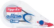 Tipp-Ex Korrekturroller - Mini Pocket Mouse, 5m x 5mm 
