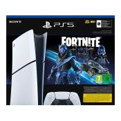 SONY Konsole PlayStation®5 (Modellgruppe - Slim) Digital Edition Fortnite Cobalt Star Bundle (DLC) weiß