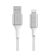 BELKIN Smart LED-Kabel USB A-Stecker - Apple Lightning 1.2 m weiß
