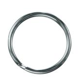 GLOREX Schlüsselringe Ø 25 mm 6 Stück silber