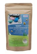 Verpackung mit 100% reinem weißen Bienenwachs. Geeignet für Naturkosmetik und lebensmittelecht.