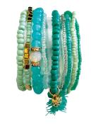 GLOREX Armband-Set grün