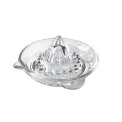 METALTEX Zitruspresse aus Glas transparent