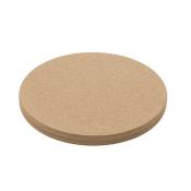 METALTEX Topfuntersetzer aus Kork Ø 20 cm 2 Stück braun