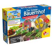 Spielbox mit dem Titel Der Grosse Bauernhof. Enthält verschiedene Elemente zum Zusammenbauen und Pflanzen.