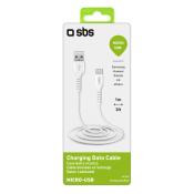 SBS Datenkabel USB 2.0/Micro-USB 1m weiß