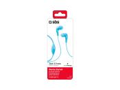 SBS Stereo in-ear Earset Jack 3,5mm blue