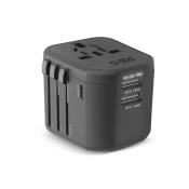 SBS Universal-Reiseadapter 1 x USB-C, 2 x USB-A 12W