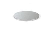 Tortenunterlage Ø 25 cm silber