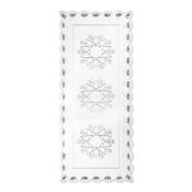 Tortenplatte 35 x 15 cm transparent