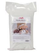 Verpackung mit silikonisierter Füllwatte. Geeignet für Plüschtiere und Kissen.