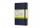 Moleskine Notizbuch Pocket/A6, Blanko, Soft Cover, Saphir - Taschenbuch