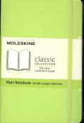 Moleskine Classic, Notizbuch Pocket/A6 Blanko, Limetten Grün - Taschenbuch