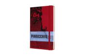 Moleskine Notizbuch - Pinocchio, Large/A5, Blanko, Feuerfresser - gebunden