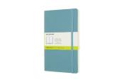 Moleskine Reef Blue Notebook Large Plain Soft - Taschenbuch