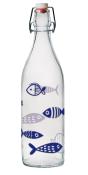 Glasflasche mit Bügelverschluss Lory Plage 1 Liter