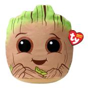 TY SQUISH-A-BOO'S Plüschtier Marvel Groot 35 cm braun/grün