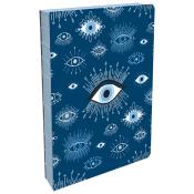 Notizbuch Evil eye ca. 13 x 19 cm 192 Seiten liniert