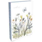 Notizbuch Coptic Bound Wildflowers A5 192 Seiten liniert bunt