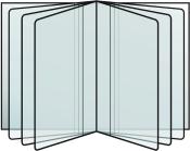 Kfz-Einlage 8 x 11 x 0,06 cm transparent