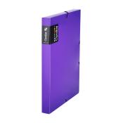 Heftbox mit Gummizugverschluss A4 violett