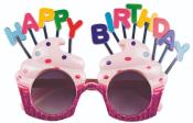 Brille - Cupcakes: Happy Birthday, pink 