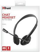 TRUST PRIMO Chat Headset für PC / Laptop schwarz