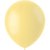 Ballons Ø 33 cm 10 Stück powder yellow matt