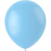 Ballons Ø 33 cm 10 Stück powder blue matt