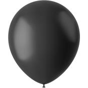 Ballons Ø 33 cm 10 Stück midnight black matt