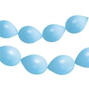 Ballons für Ballongirlande Powder Blue 8 Ballons hellblau