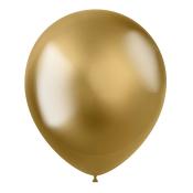Ballons Ø 33 cm 10 Stück intense gold matt