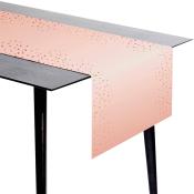 FOLAT Tischläufer Elegant Lush Blush 240 x 40 cm rosa