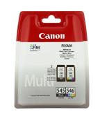 Canon Tintenpatronen-Multipack PG545 / CL546, schwarz + color 