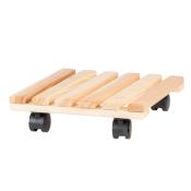 Pflanzenroller eckig natur