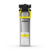 Epson Tintenversorgungseinheit in Silber mit gelbem Griff. Beschriftung zeigt 'Y' für Gelb.