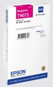 Magenta Tintenpatrone, 69 ml, für Epson Drucker. XXL Größe, reicht für 7000 Seiten. Verpackung zeigt Produktdetails und Barcode.