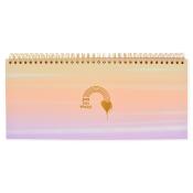 Tischplaner Sunset Love 30 x 13 cm bunt