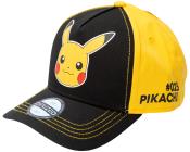 Baseballkappe Pikachu Head schwarz/gelb 