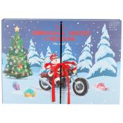 Adventkalender mit 24 Männersocken befüllt