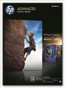 Verpackung für HP Advanced Fotopapier. Bild eines Kletterers an einer Felswand.