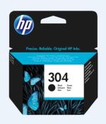 HP Tintenpatrone Nr.304 (N9K06AE), schwarz 