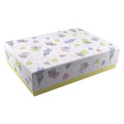 Geschenkbox Mimmi Elefanten 17 x 22,5 x 6,5 cm aus Karton bunt