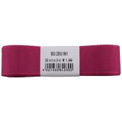Taftband 25 mm x 3 m pink